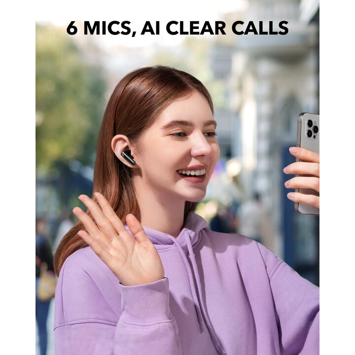 Cuffie wireless Soundcore P40i nere
