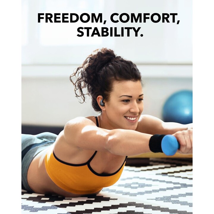 Cuffie wireless Soundcore Sport X20 Nere