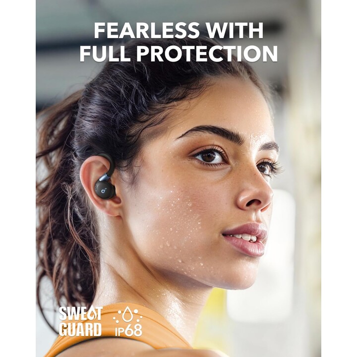 Cuffie wireless Soundcore Sport X20 Nere