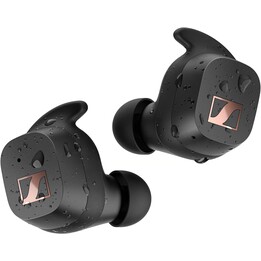 Sennheiser SPORT True Wireless Táctil IP54 7 mm Negro - Auriculares inalámbricos