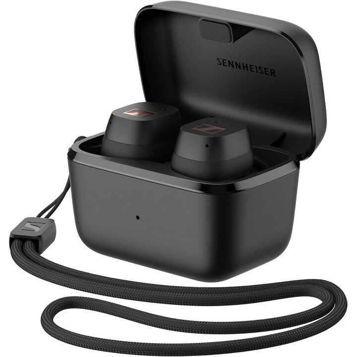 Sennheiser SPORT True Wireless Táctil IP54 7 mm Negro - Auriculares inalámbricos