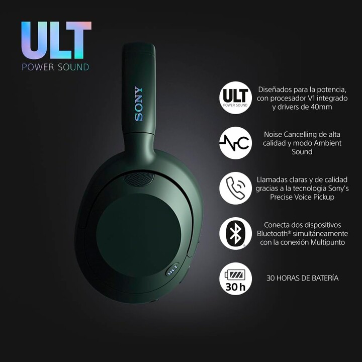 Sony ULT WEAR ANC Grau Wald – Bluetooth-Kopfhörer