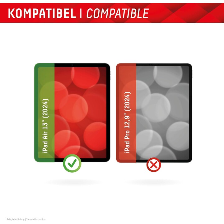 Vidro para tablet DISPLEX (9H) para Apple iPad Air 13"" (2024)
