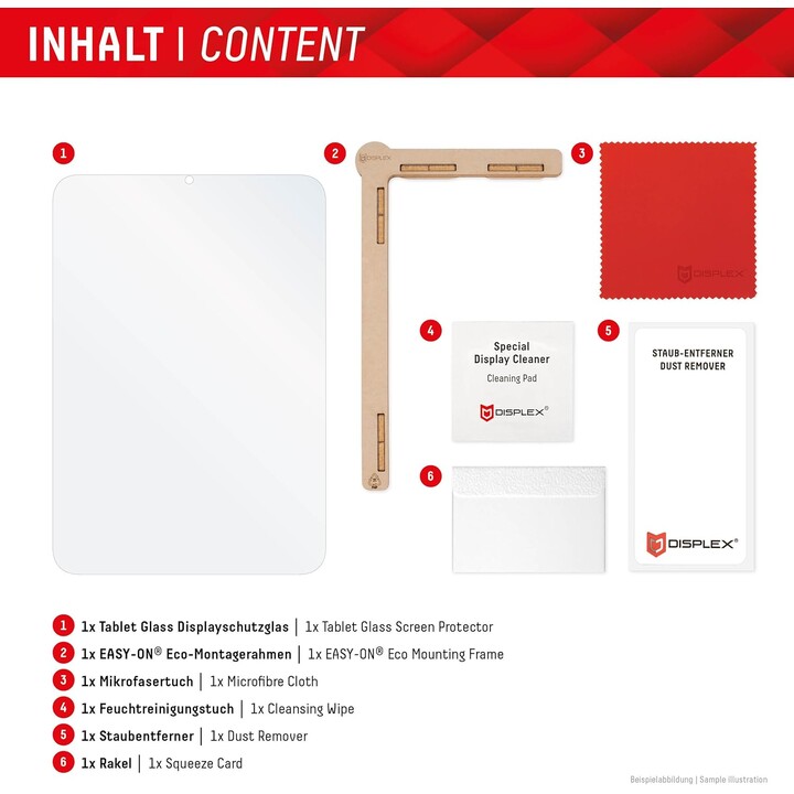 DISPLEX Tablet Glass (9H)fürApple iPad Air 13"" (2024)