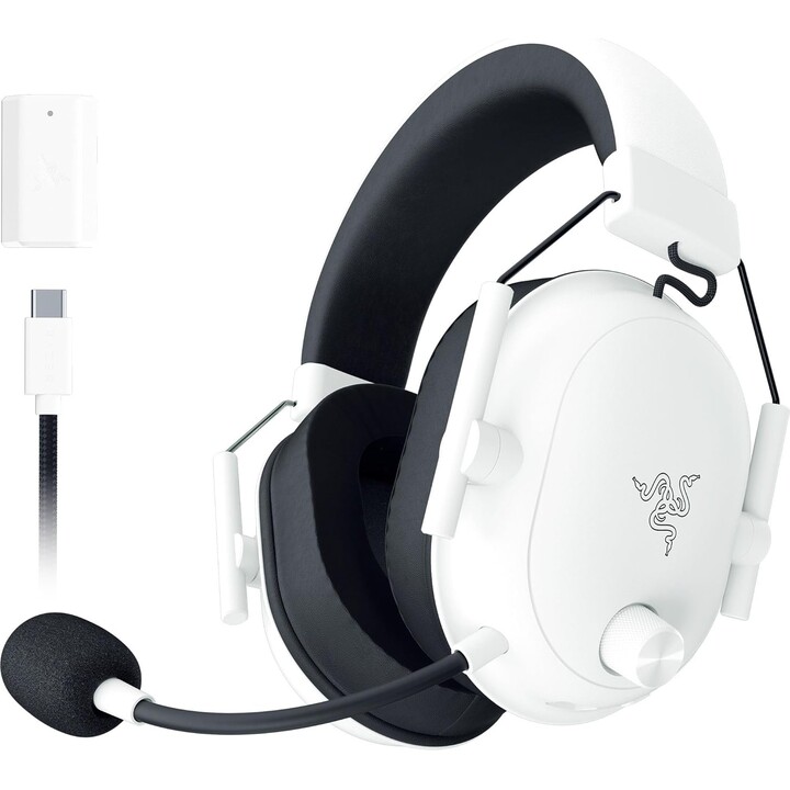 Fones de ouvido Razer Blackshark V2 Hyperspeed brancos (rz04-04960200-r3m1)
