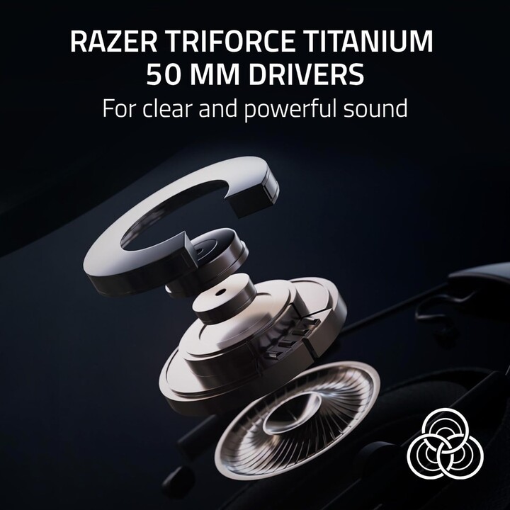 Fones de ouvido Razer Blackshark V2 Hyperspeed brancos (rz04-04960200-r3m1)