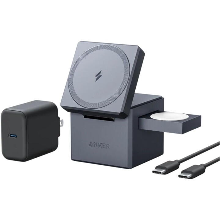 Anker Innovations Y1811G11 mobile device charger Headphones, Smartphone, Smartwatch Black AC, USB