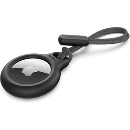 Belkin AirTag Custodia con passante Custodia protettiva per supporto sicuro per AirTag Nero