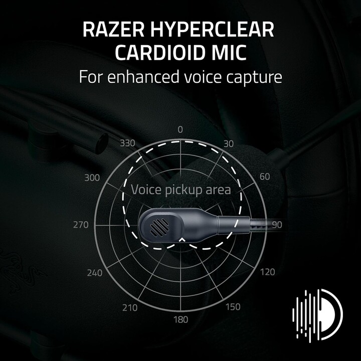 Razer Blackshark V2 X Headphones (xbox Licensed) Black (rz04-03240900-r3m1)