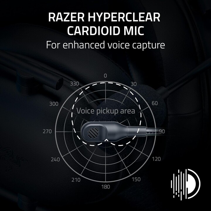 Razer Blackshark V2 X Kopfhörer (für Playstation), Schwarz (rz04-03241000-r3g1)
