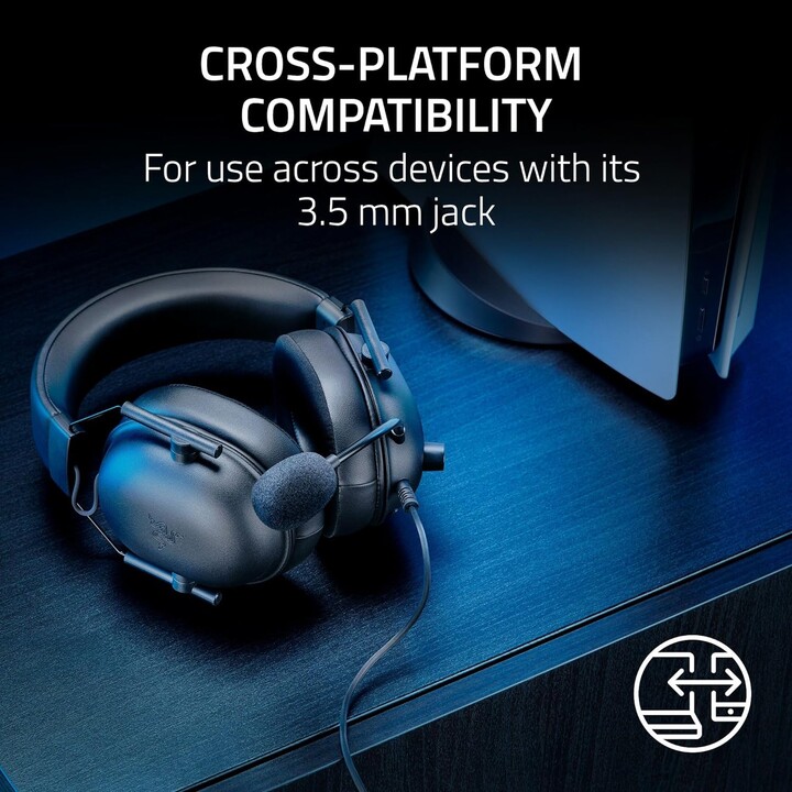 Fones de ouvido Razer Blackshark V2 X (para Playstation) pretos (rz04-03241000-r3g1)