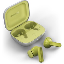 Motorola Moto Buds Casque sans fil, Son de qualité optimale et audio haute résolution ANC Vert