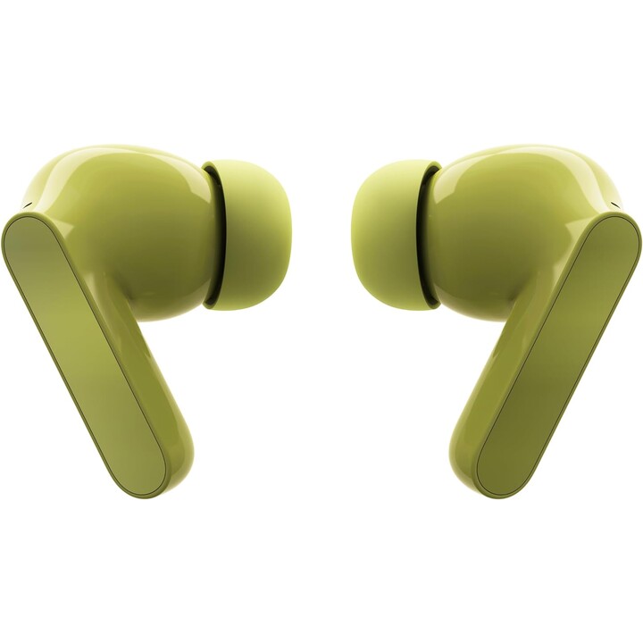 Motorola Moto Buds Audífonos inalámbricos, Sonido de calidad óptima y audio de alta resolución ANC Verde