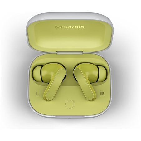 Motorola Moto Buds Wireless Headphones, Optimal Quality Sound and High Resolution Audio ANC Green