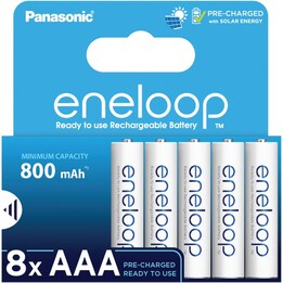 Panasonic | ENELOOP BK-4MCDE/8BE | AAA | 800mAh | 8 pc(s)