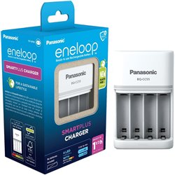 Panasonic | Cargador de batería | ENELOOP BQ-CC55E | AA/AAA
