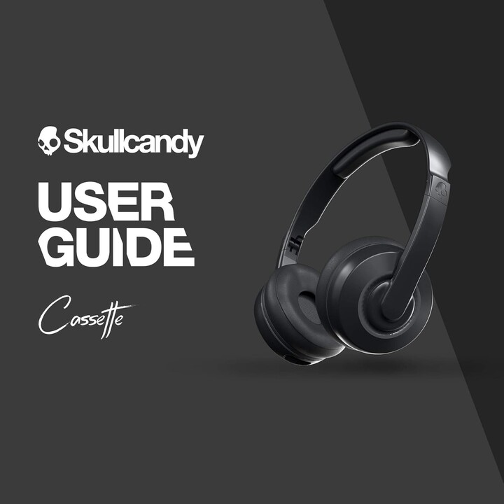 Skullcandy Cassette auscultadores sem fios on-ear pretos