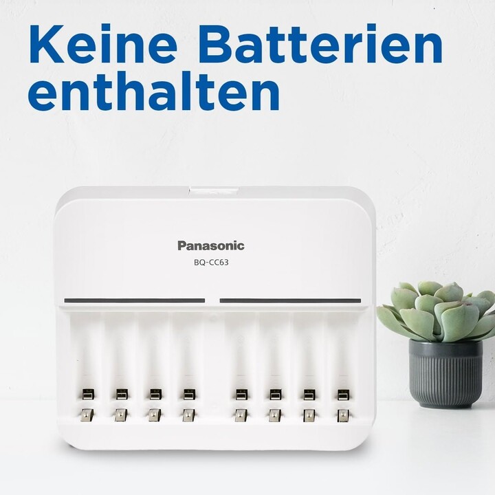 Panasonic | Batterieladegerät | ENELOOP BQ-CC63E | AA/AAA