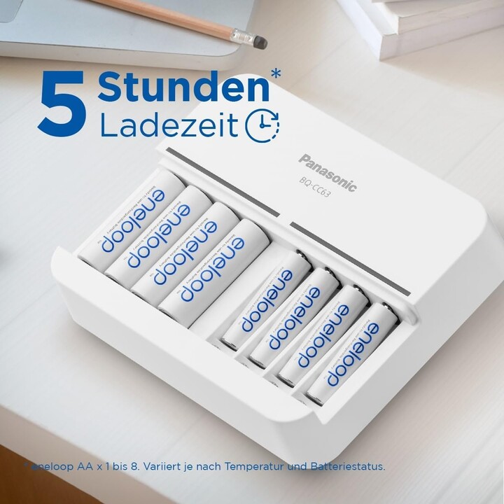 Panasonic | Batterieladegerät | ENELOOP BQ-CC63E | AA/AAA