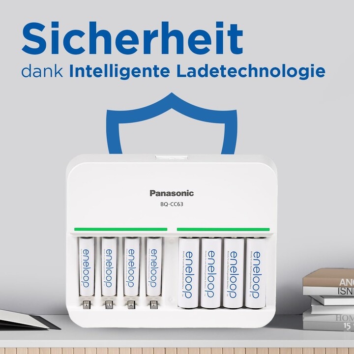 Panasonic | Batterieladegerät | ENELOOP BQ-CC63E | AA/AAA