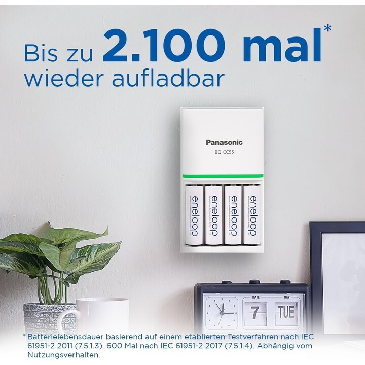 Panasonic | ENELOOP BK-3MCDE/8BE | AA | 2000mAh | 8 pc(s)