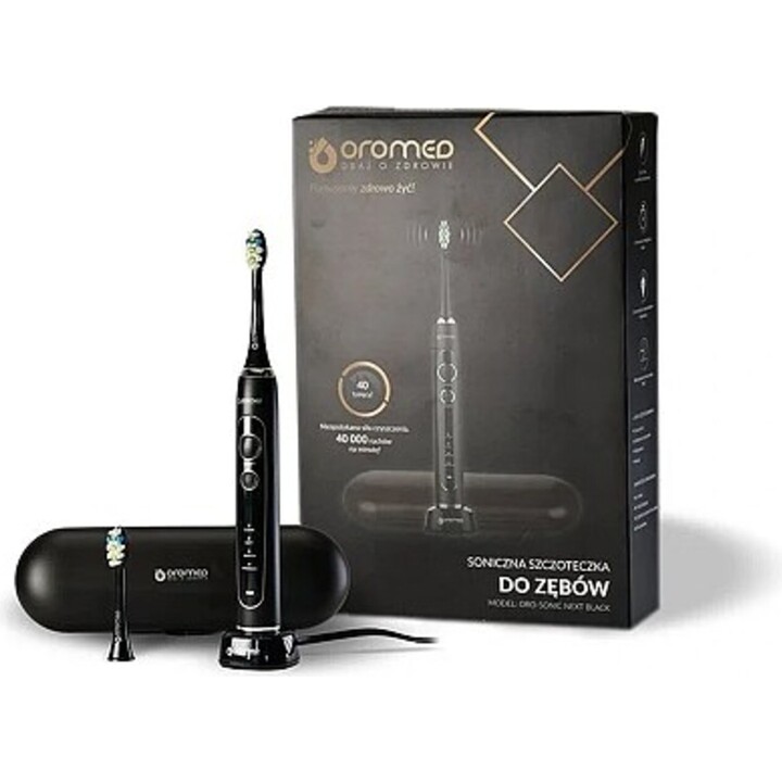Szczoteczka soniczna OROMED GOLD SONIC NEXT BLACK