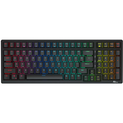 Royal Kludge RK98 ISO-ES Interrupteur remplaçable à chaud Marron Sans fil Noir