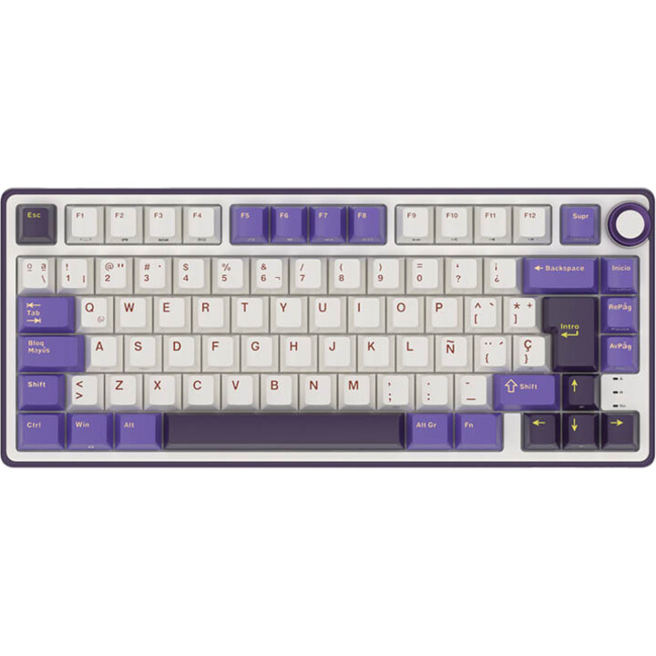 Royal Kludge RKR75 ISO-ES Commutateur remplaçable à chaud Silver Speed Blackberry
