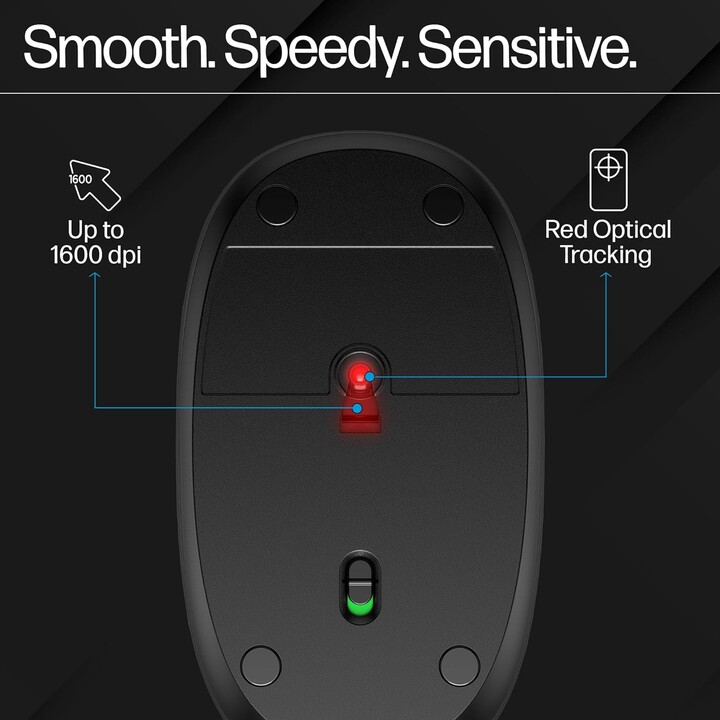 Mouse hp wireless 240 bluetooth black