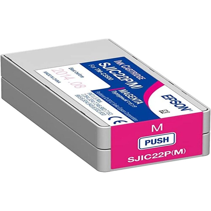 Epson SJIC22P Magenta TM-C3500 Patrone