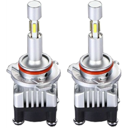 LR R8 - Lâmpada LED dupla de 4 lados H4 para carro