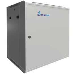 Extralink 12U 600x450 Aspgrey | Raf Tipi Dolap | Duvara Monte, Metal Kapi