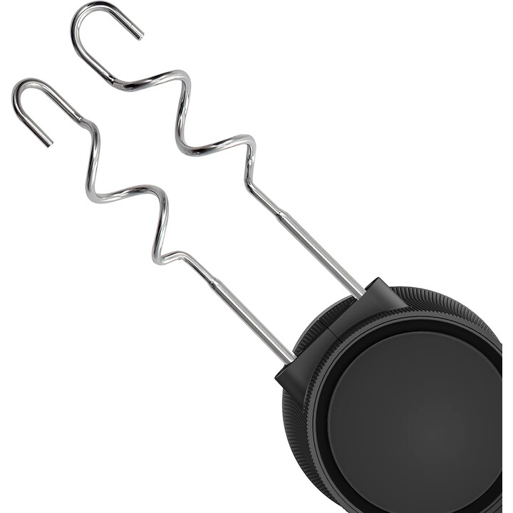 Beko HMM 81504 BX Turbo 500 W 4 speed Black / Steel - Hand mixer