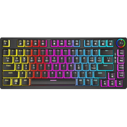 Tastiera meccanica wireless SAVIO PHENIX, Gateron Yellow Pro, Pudding