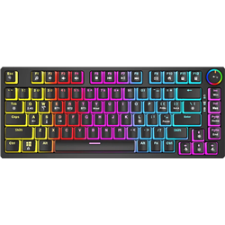 Clavier mécanique sans fil SAVIO PHENIX, Gateron Yellow Pro, Pudding