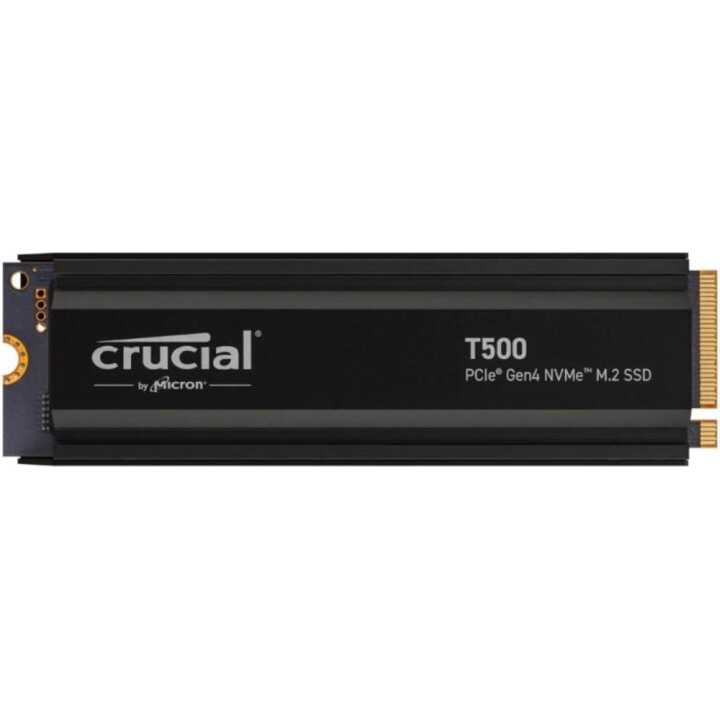 Dissipatore di calore Crucial t500 2280 disco ssd m.2 nvme da 1 TB