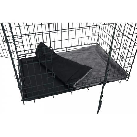 ZOLUX NOMAD 2in1 M - cage chenil avec tapis - pour chien 76x53x59cm