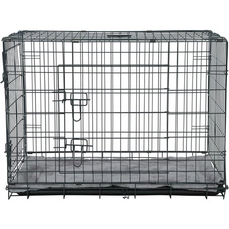 ZOLUX NOMAD 2in1 M - cage chenil avec tapis - pour chien 76x53x59cm