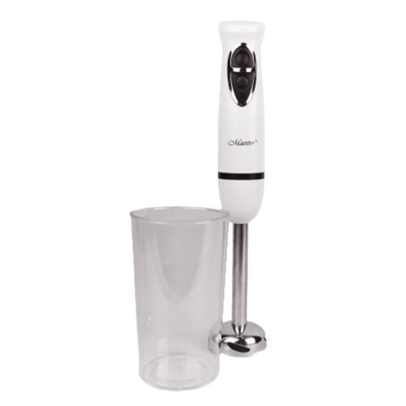 Feel-Maestro MR510 licuadora Batidora de vaso Negro, Blanco 300 W