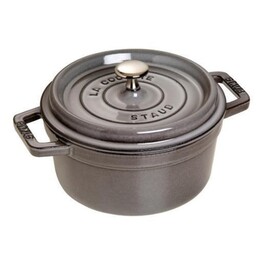 Staub Cocotte ronde en fonte 20 cm gris graphite