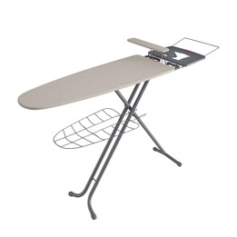 Bügelbrett 120 x 40 cm mit Ablage und Rayenbrett