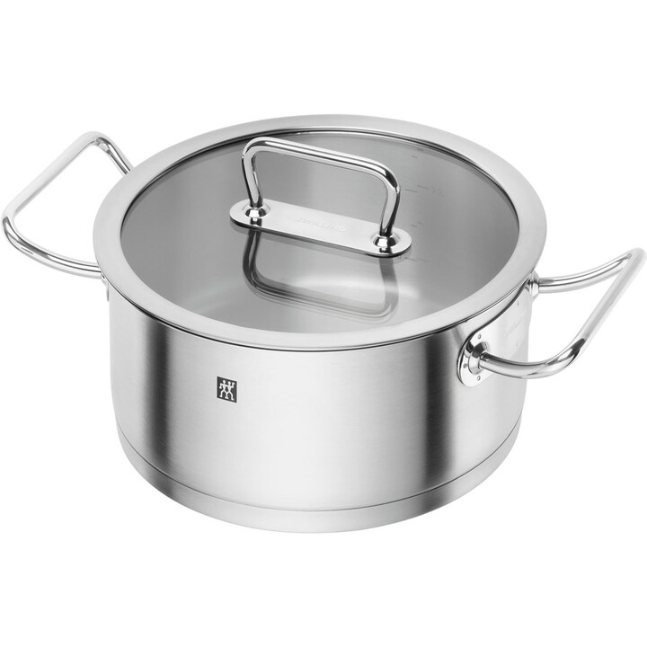 Panela baixa com tampa Zwilling Pro - 4,3 litros