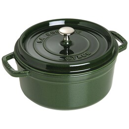 Staub Runder Gusseisentopf - 3,8 ltr, Grün
