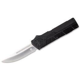 CobraTec Lightweight Black OTF Knife