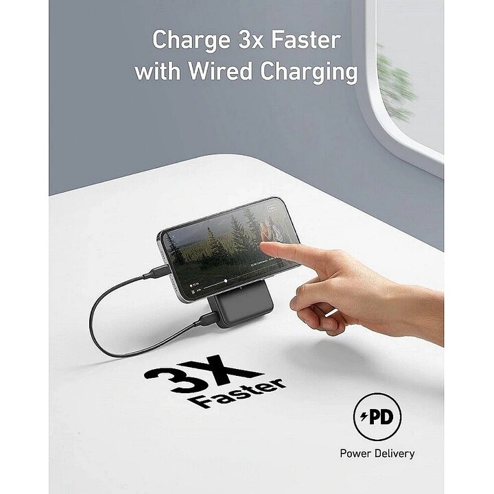 Powerbank Anker MagGo 10000mAh 15W Preto