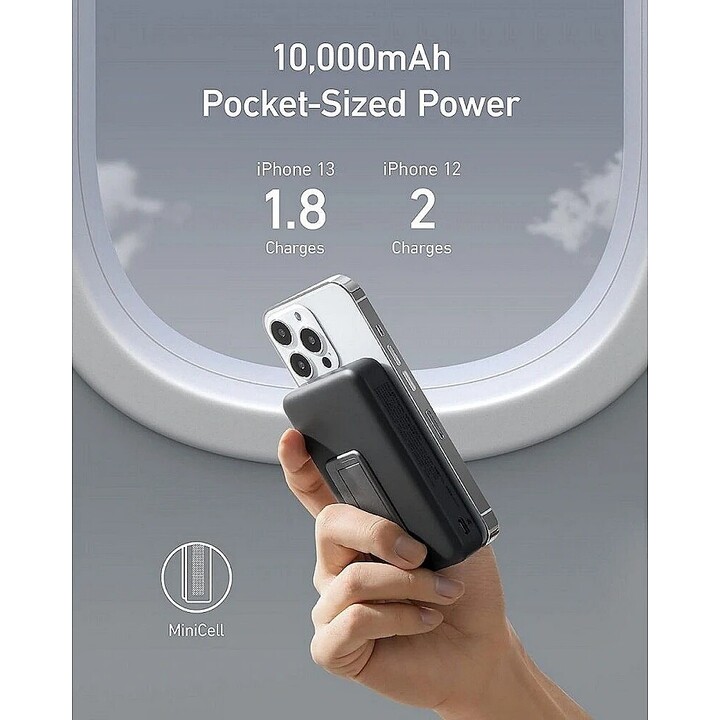 Powerbank Anker MagGo 10000mAh 15W Preto