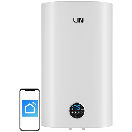 Bojler elektryczny LIN LIFVD1 80L biały z WI-FI