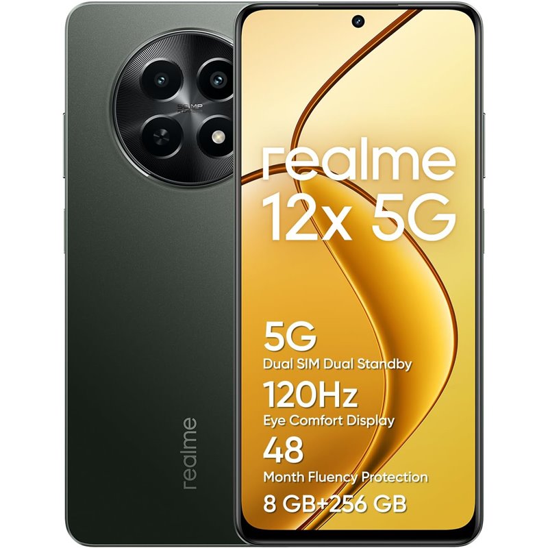 Realme 12X 5G 6GB 128GB Dual Sim Black