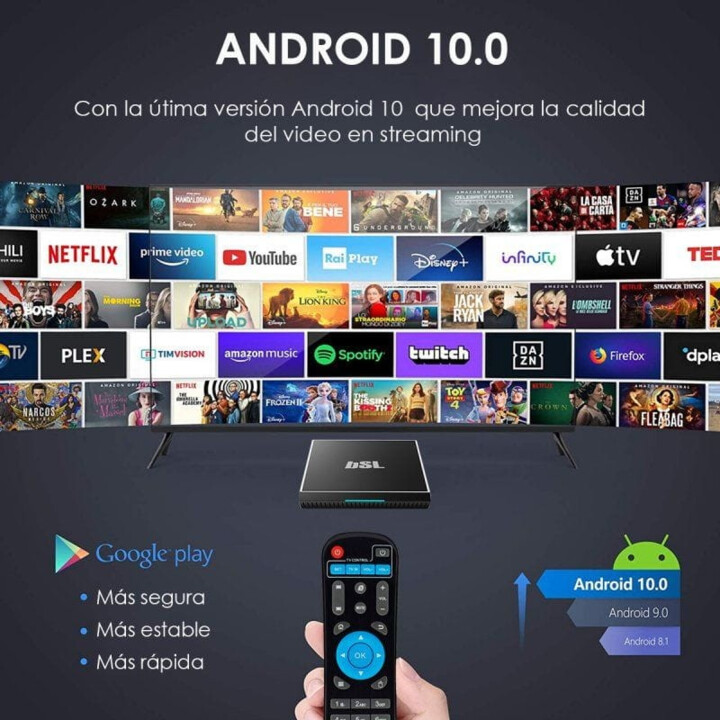 BSL ABSL432 4 GB/32 GB 4K HDR WLAN Android 10 – Android TV