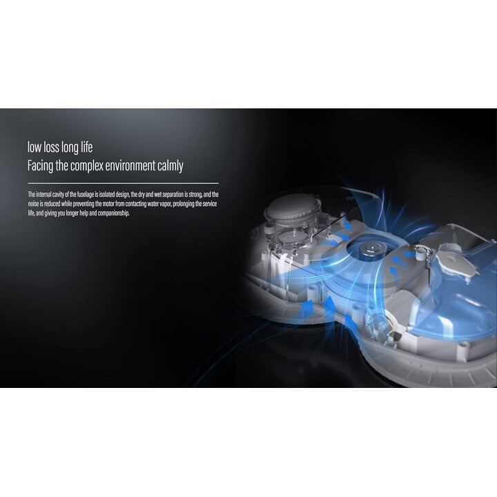 Robot limpiacristales Hutt C65 con Tanque de Agua 80ml Blanco